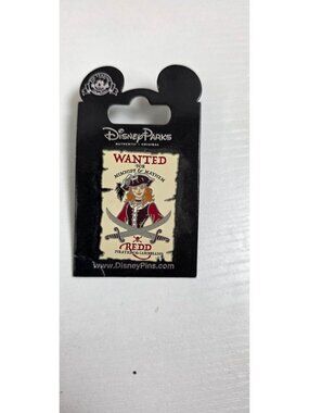 Disney Collector's Trading Enamel Pin, Wanted Poster, NEW